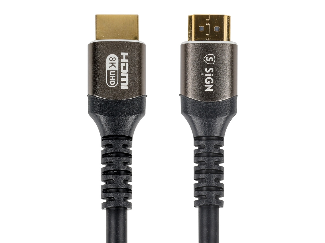 Cabo Hdmi 2.1 Premium 8k, 2m Preto AQUAFORGE
