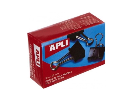 Livro C/10 Cajas 12 Pinza Pala Abatible 32mm Apli De Desconocido (espanhol)