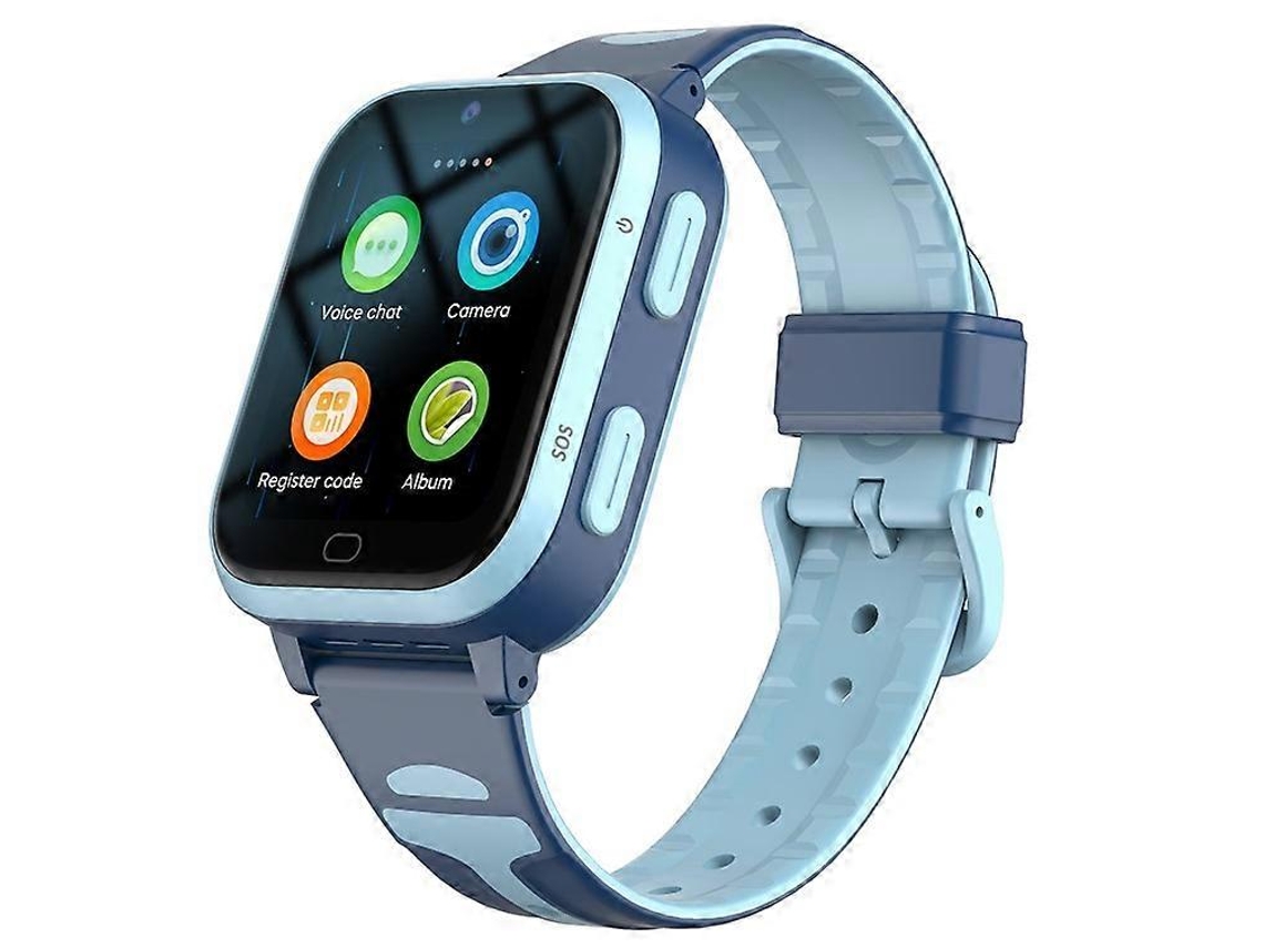 Relógio inteligente infantil D5 com câmera HD de 1,69 polegadas, chamada de vídeo, rastreador de posição, Android 8.1 4G Ly Ebike