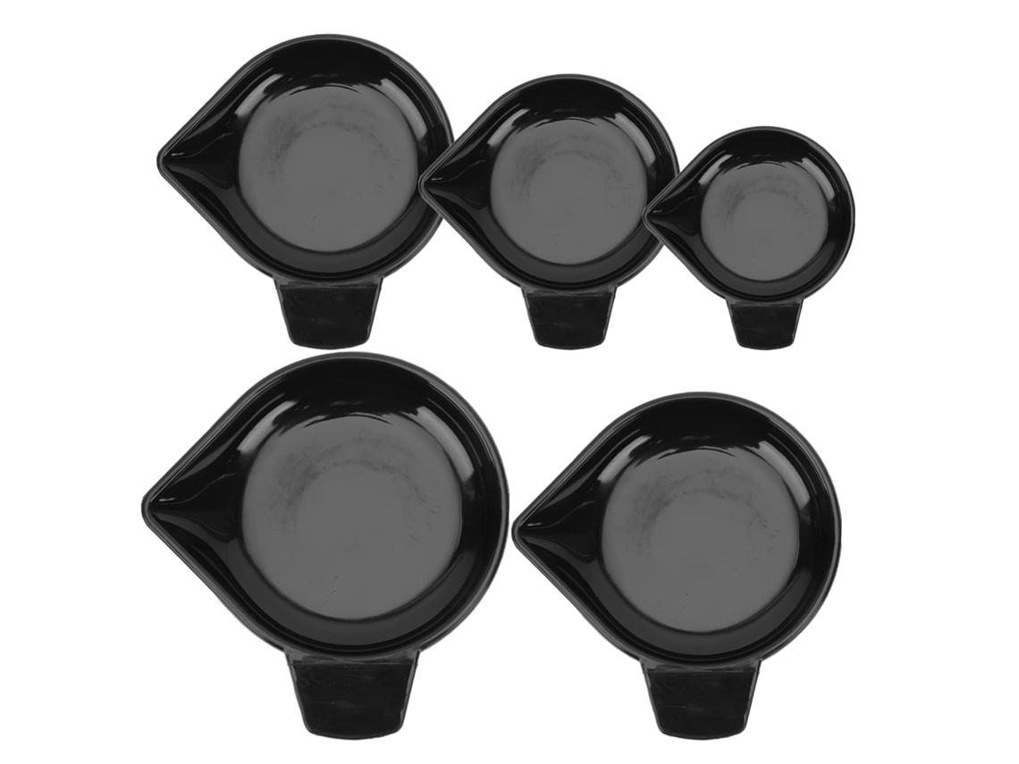 Conjunto De 5 Bandejas De Balança Eletrônica Em Pp, Bandeja De Balança Multiuso Em Quilates Para Coz Gokoco