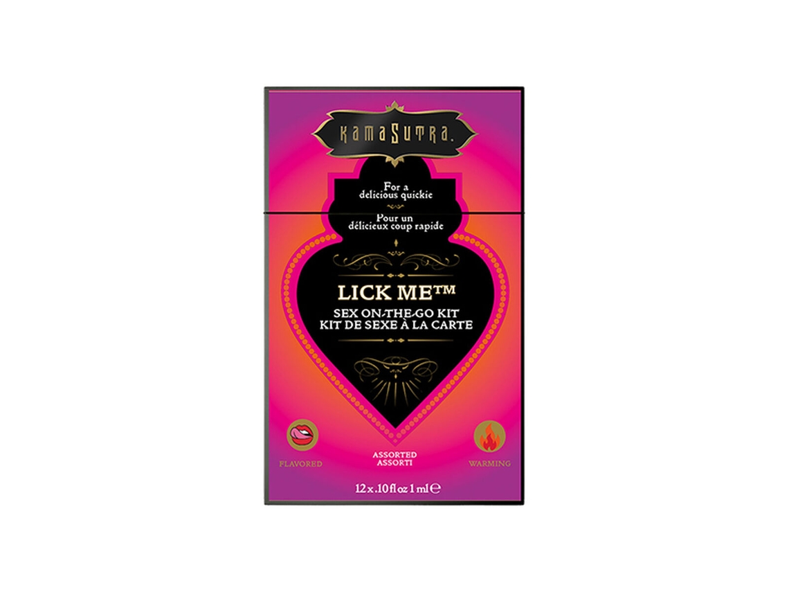 Lubrificante Sex to Go Kama Sutra Lick Me 3 ml
