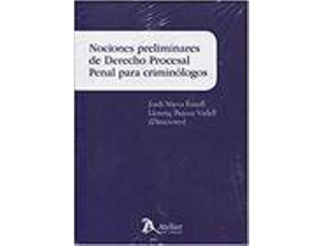 Livro Nociones Preliminares De Derecho Procesal Penal Para Crimino de Nieva Jordi