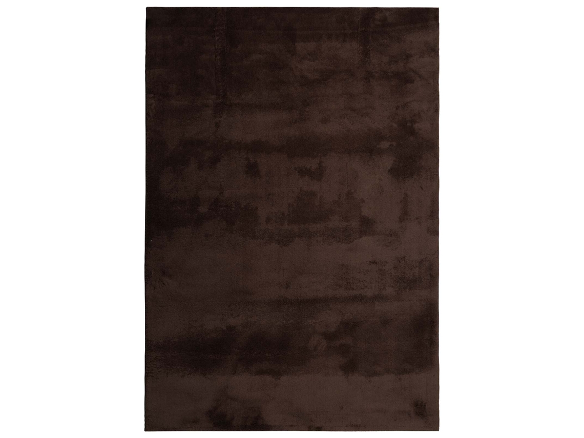 Tapetes De Área Huarte Castanho 230 X 160 Cm Poliéster