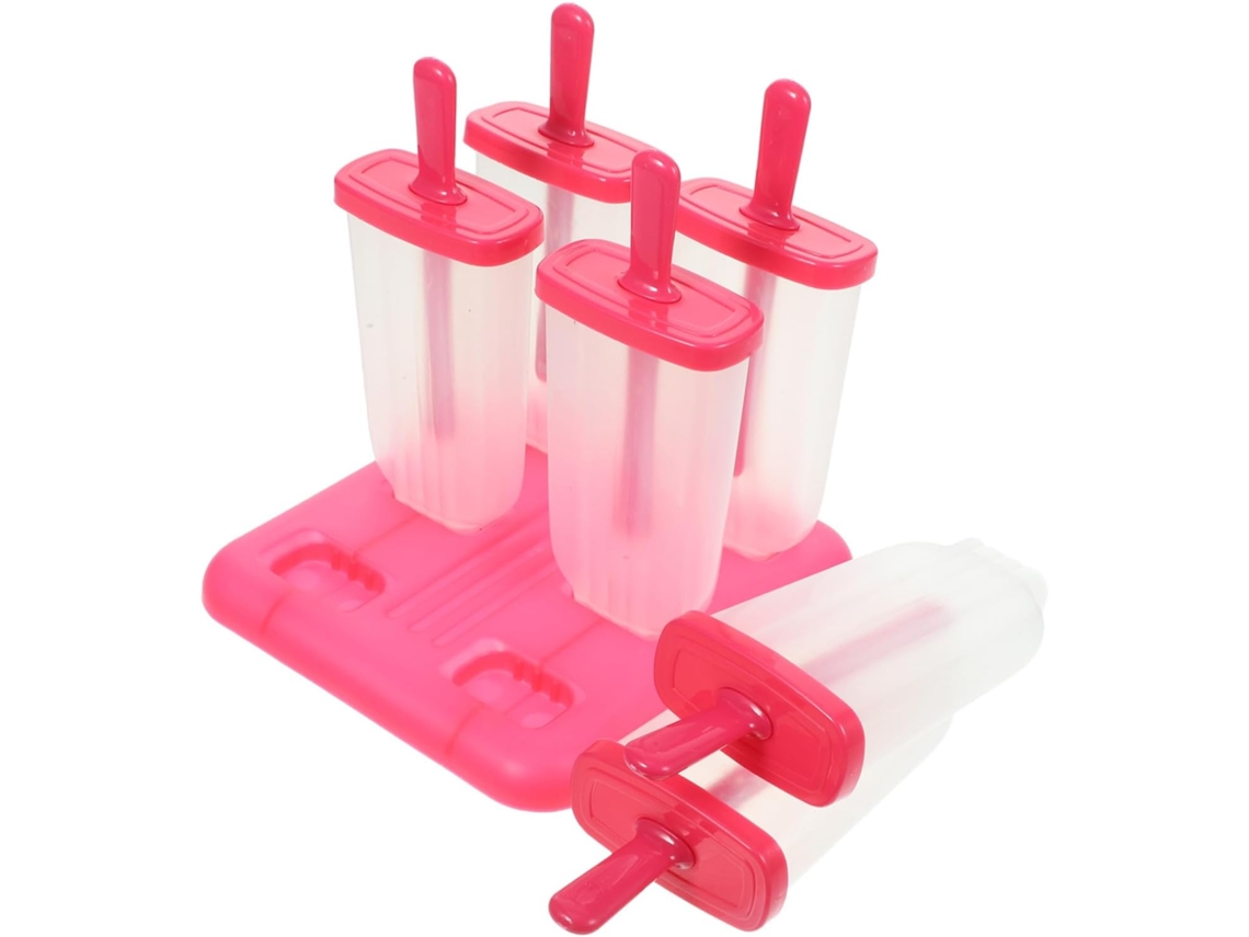 Formas Para Mini Bolos: O Funil Retrátil De Silicone Facilita O Enchimento Das Formas De Picolé, E Acompanha