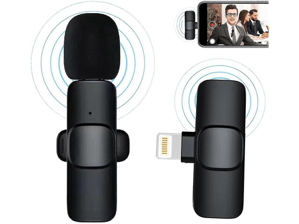 Microfone De Lapela Sem Fio Plug-and-play Microfone Sem Fio Mosquito