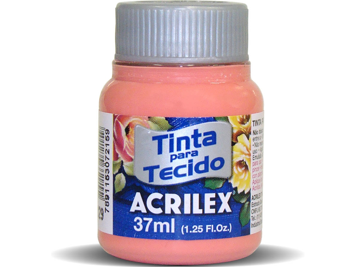 Tinta Acrilex Fosca para Tecido Flamingo (04140/829 37ml)