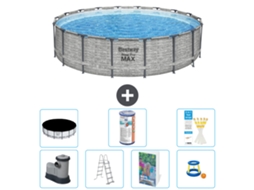 Bestway Piscina Bestway Steel Pro Max Redonda - 549x122 Cm - 8-peças S541