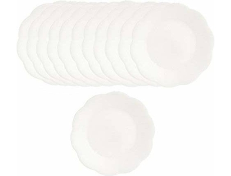 Mobiliário de Brincar  Set of 12 Salad Plates (Idade Mínima: 6 Anos - 2.6x2.4x0.2 cm)
