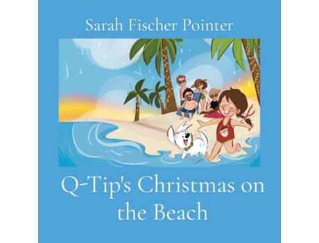 Livro A Dogs Christmas on the Beach de Sarah Fischer Pointer (Inglês)