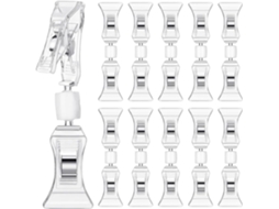 50 Unidades De Clipes De Sinalização Dupla Face, Mini Clipes Para Exibição De Placas, Suporte Para E Gokoco