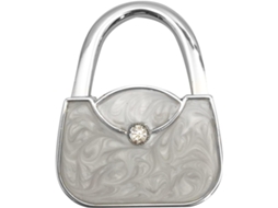Gancho Dobrável Para Bolsas, Suporte De Mesa Portátil E Moderno Em Formato Bolsa, Ideal Para Pendurar Bolsas Femininas