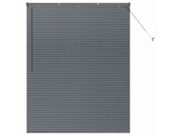 Conjunto 1 Persianas Venecianas Vidaxl Cinzento Alumínio (175 X 150 Cm)