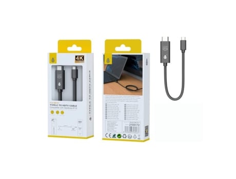 Nb1517 Negro Adaptador De Usb C A Hdmi (macho) 4k 30hz Jc (macho)