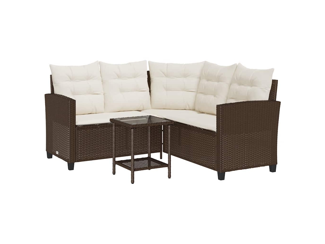 Garden Sofa, Garden Sofas Vidaxl Marrom Rattan / Vime (n/a)