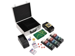 Vidaxl Conjunto De Fichas De Póquer 300 Pcs 4 G