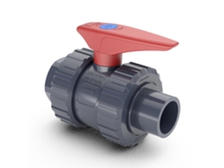 Val. Válvula de Esfera PVC Não Tubular M-Rosca Hembra A/Pe 50-11/2 HIDROTEN