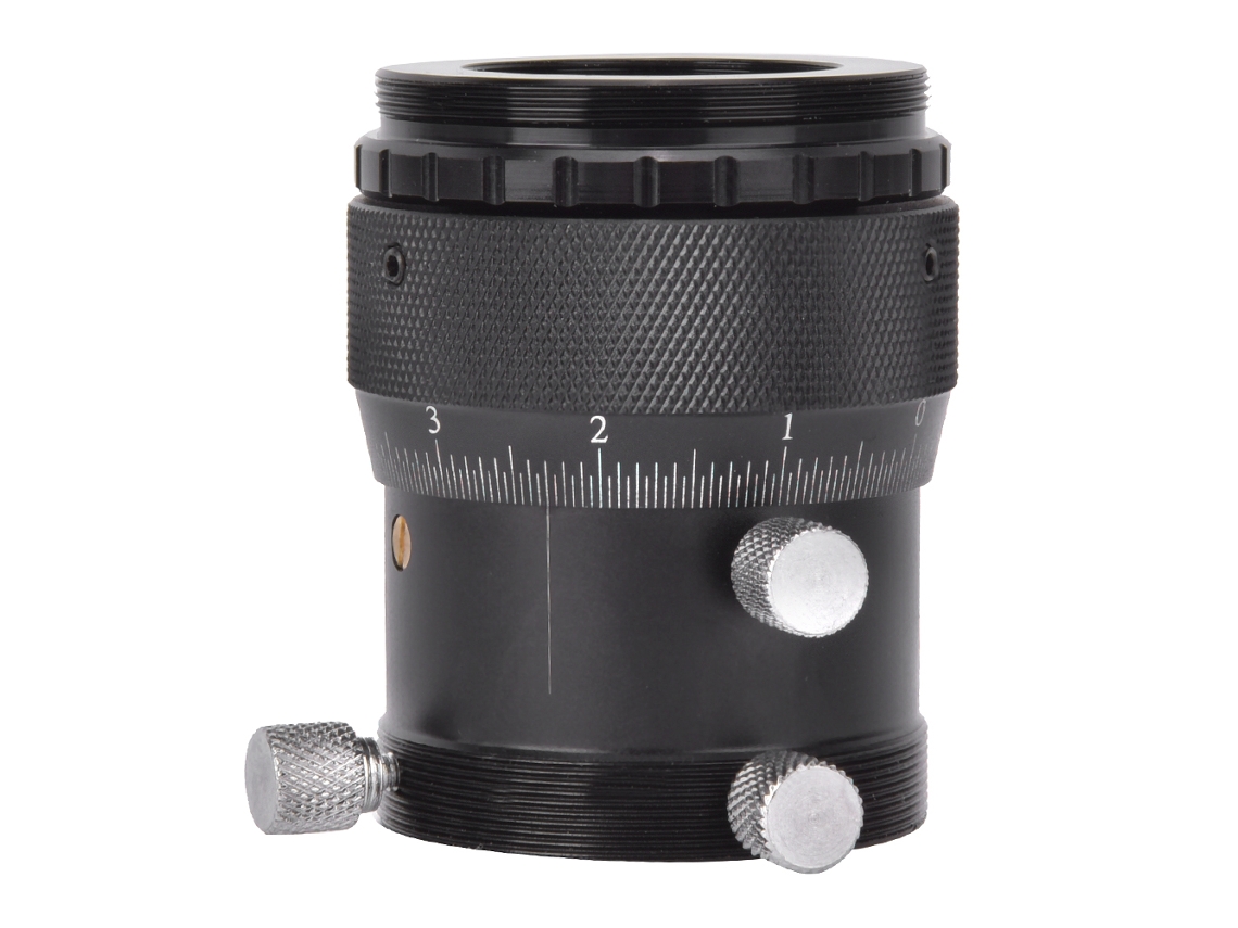Yz 18836 Aluminium Alloy External T Mount 10mm Focusing Stroke 1.25 Inch Helical Fine Tuning High Precision Focuser LAXISCREED