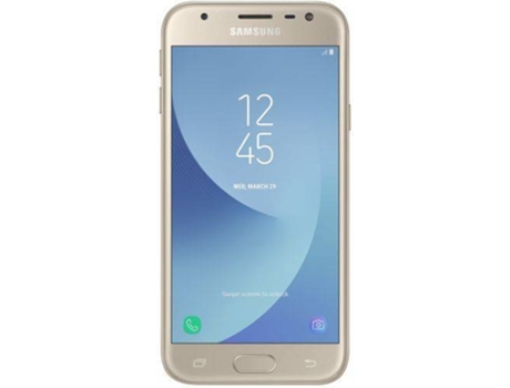 Smartphone SAMSUNG Galaxy J3 2017 16 GB Dourado — Android 7 | 5'' | Quad-Core | 2 GB RAM | Dual SIM