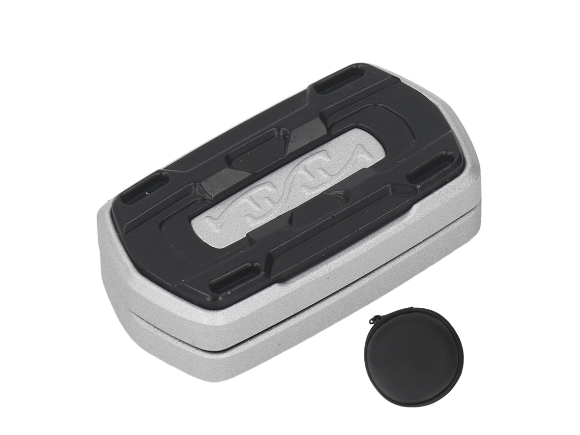Mali brinquedo de Deslizamento Magnético para Alivio de Stress Metal Push Slider Sensorial Preto