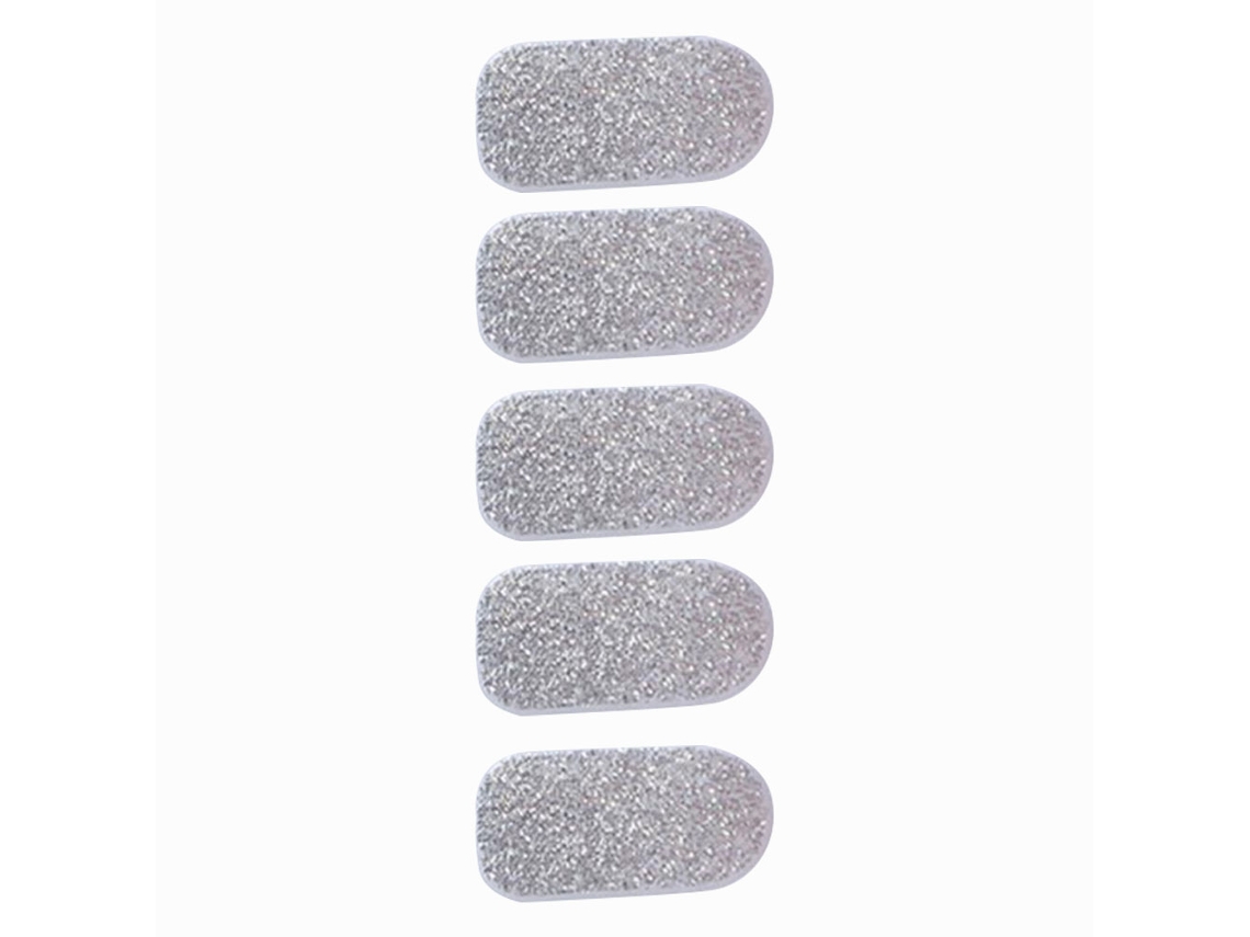 Adesivos Para Unhas (dourado E Prateado Com Brilho, Duradouros E Resistentes) Eoocoo