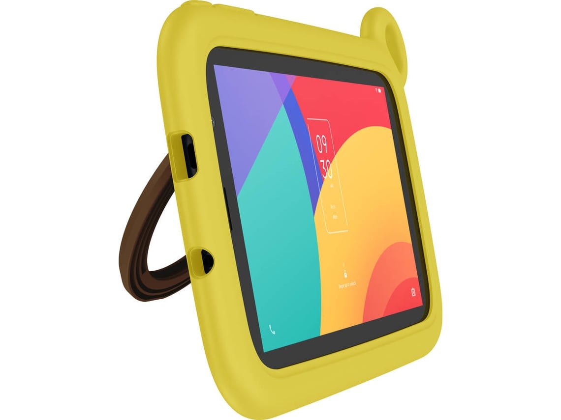 Tablet Infantil Alcatel 1T ("7 - 32GB - 2GB RAM - WI-FI - Preto Com Bumper Amarelo)