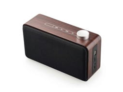 Caixa De Som Bluetooth De Madeira Com Graves, Sem Fio, Portátil, Suporta Tf, Aux E Usb. Olysi Shop