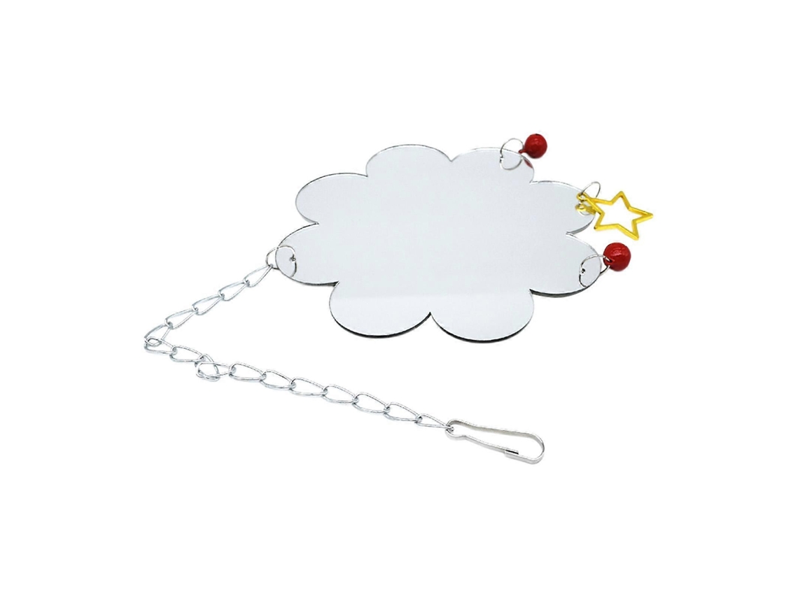 Espelho Para Aves Com Sinos E Estrela, 46 Cm