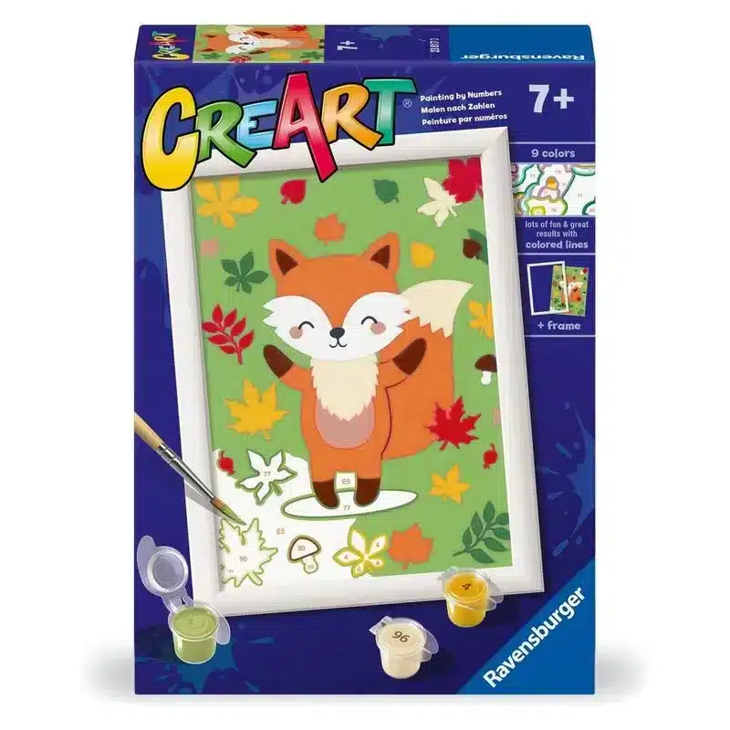 Creart Zorro Kit Para Pintar Por Números Con Pincel 23817 Ravensburger P24ravensburger