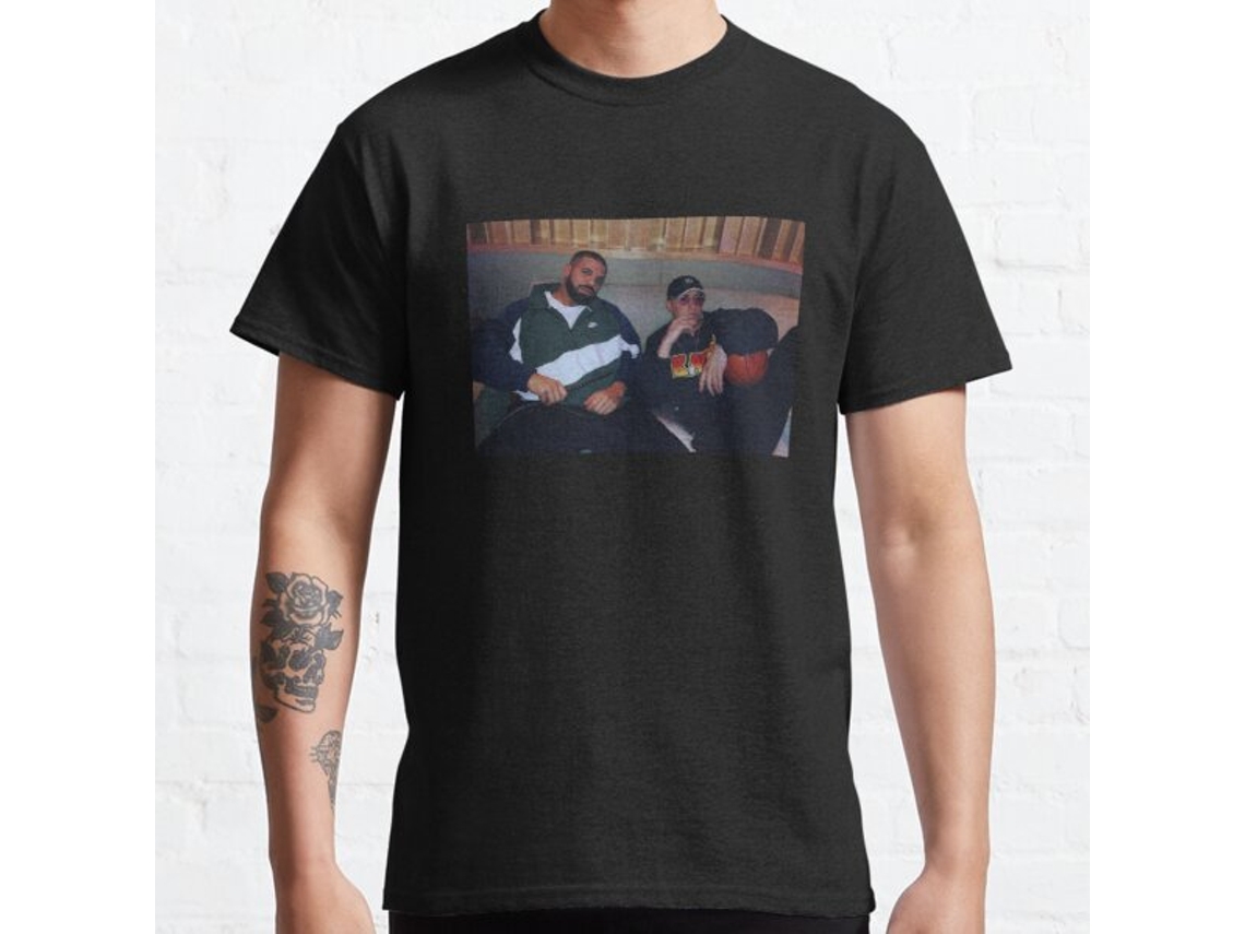 Rockinstone Bad Bunny - Drake X Bad Bunny Classic T-shirt(l)