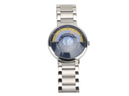 Relógio de Quartzo Starry Sky para Homem com Pulseira de Aço Inoxidável S/MARCA