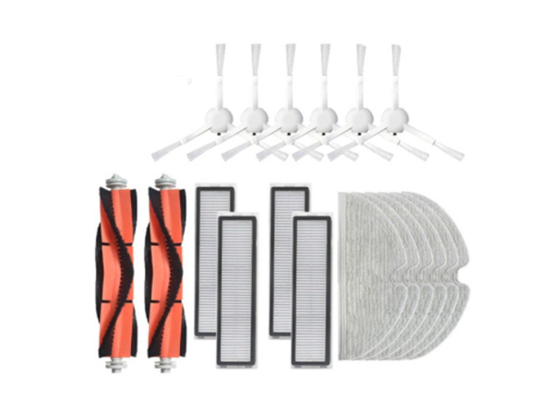 Rolo principal escova lateral hepa filtro mop pano de pano para xiaomi dreame l10pro d9 robô aspirador acessórios