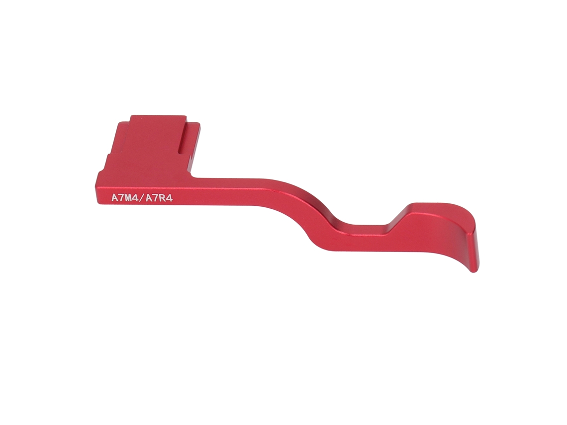 Hot Shoe Thumb Up Rest Hand Grip For A7m4 A7r4 A7r5 A7m5 Camera Aluminum Alloy Ergonomic Design Red LAXISCREED