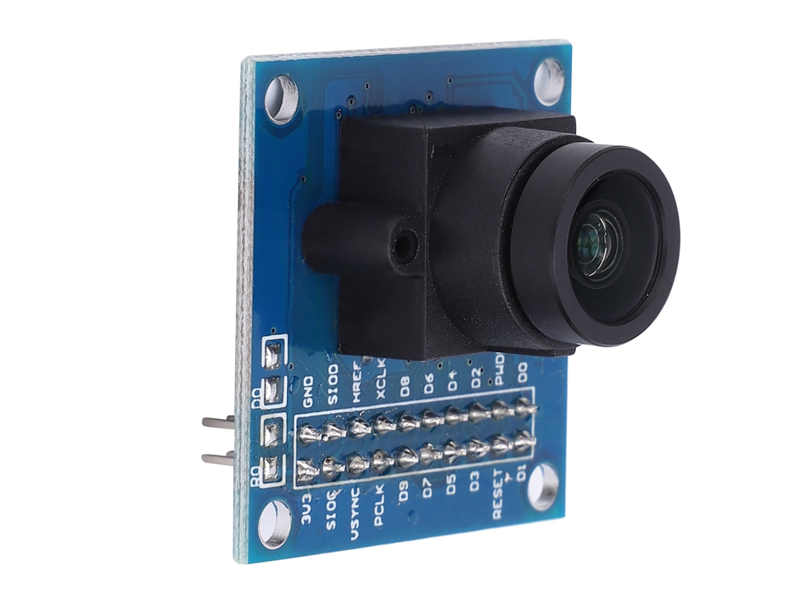 Módulo de Câmera Web Stm32 Ov7725 30w de Alta Definição com Placa
