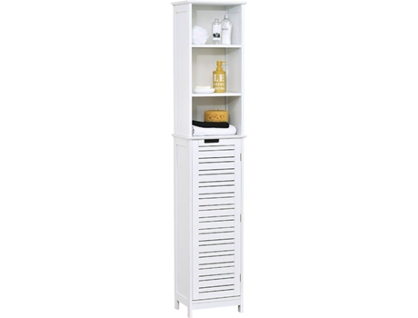 1 Porta Mdf Coluna Com 3 Prateleiras De Mdf Miami TENDANCE