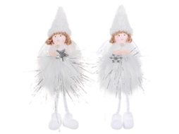 Lindos Enfeites De Árvore De Natal Pendurados Em Formato De Anjo. Olysi Shop
