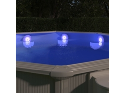 Vidaxl Luz Led Piscina Submersível/flutuante Controlo Remoto Multicor