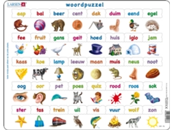Puzzle LARSEN Maxi La-Ls41-Nl em Forma de 40 Peças