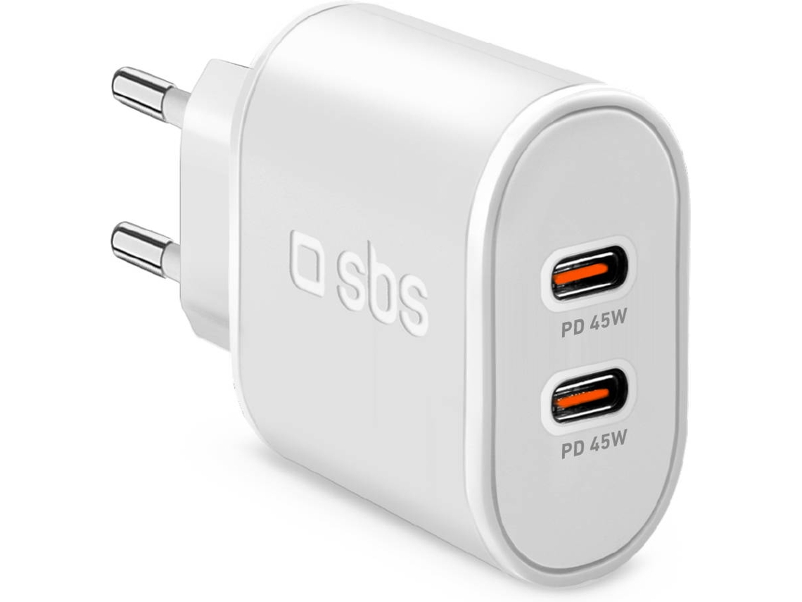 Carregador SBS com tecnologia GAN (Até 3 dispositivos simultâneo)