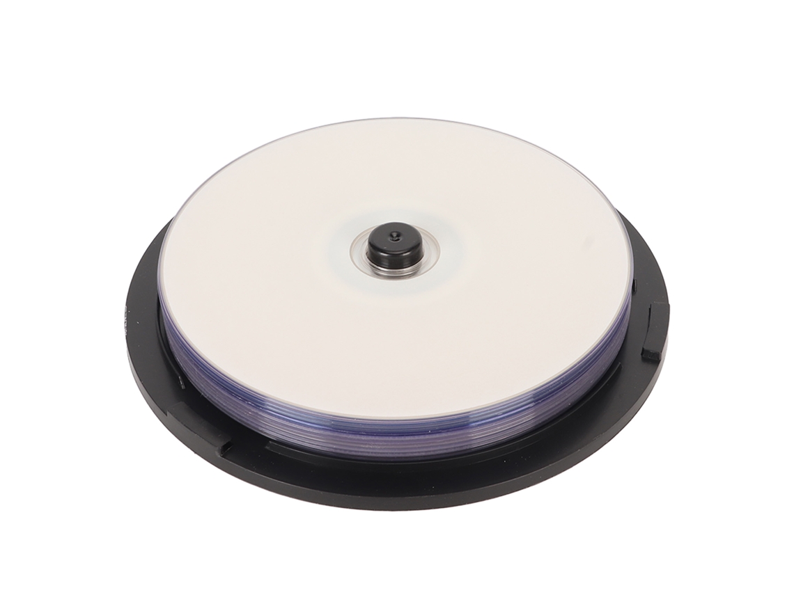 Dvd R Disco Em Branco 4,7gb 16x Mídia Gravável De Alta Velocidade 10 Unidades