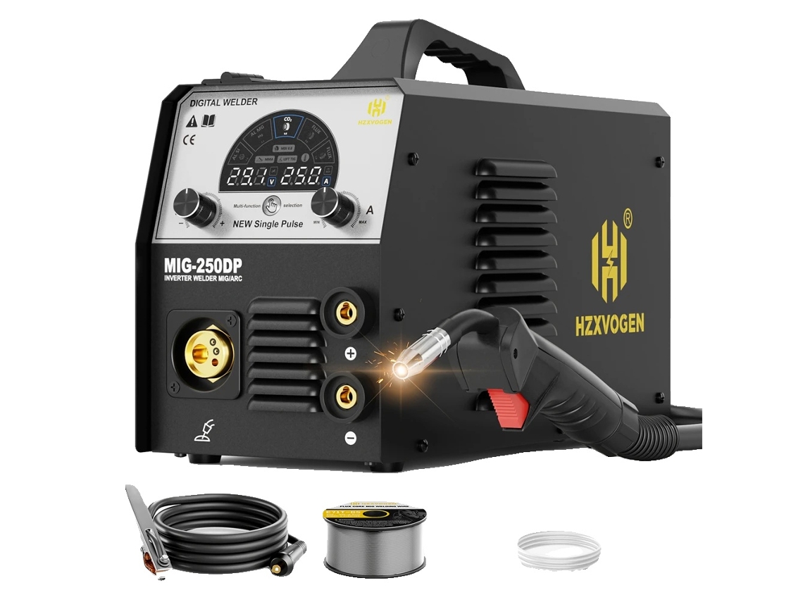 Máquina De Solda, Operação Semi-automática, Capacidade Multi-processo, Mig250dp