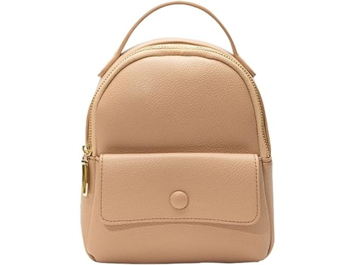 2026 mochila Mini para Mulher de Couro, Bolsa Bandolera Pequena com Correia Convertível