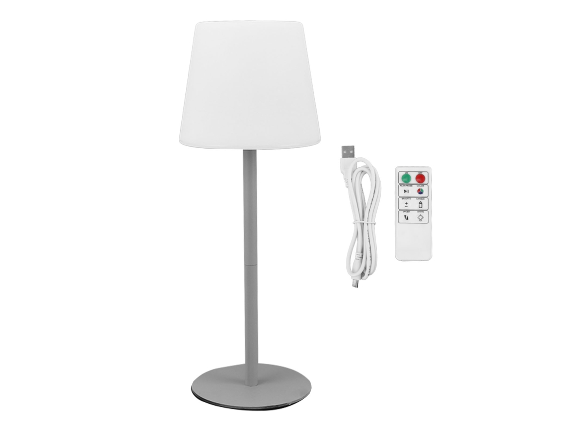 Rebe-lâmpada De Mesa Moderna Led Sem Fio Com Porta Usb C Ip54 Controle Remoto E Toque Regulável Para Restaurante E Quarto