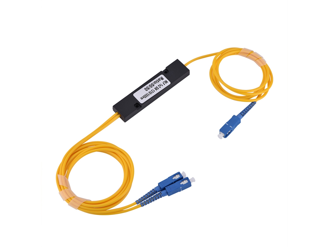 Aetheria divisor de Fibra Óptica 1 para 2 de Modo Único com Conector Sc Sc Cabeamento Óptico