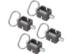Conjunto De 4 Travas Mola Aço Para Soldar, Ideais Para Reboques, Caravanas E Autocaravanas
