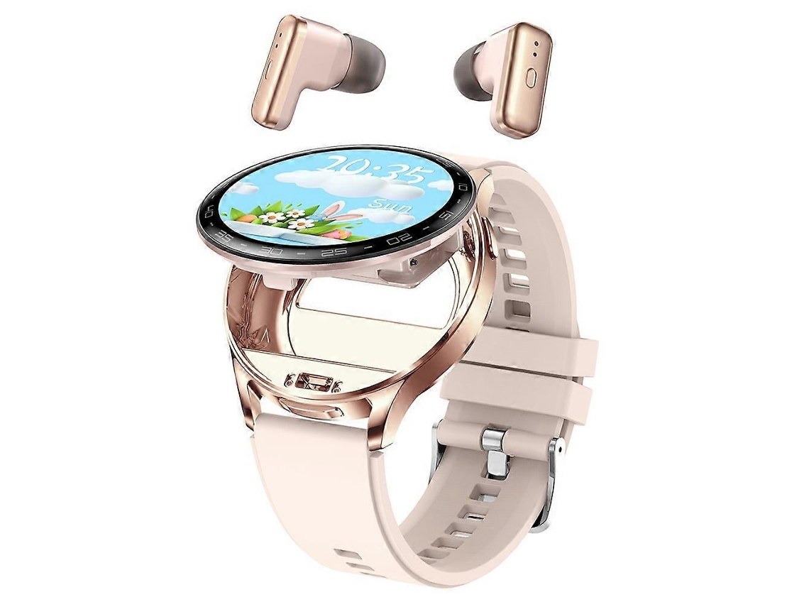 Relógio inteligente T97 2 em 1 com fones de ouvido sem fio, suporte a Bluetooth, monitoramento de chamadas, esportivo, à prova d'água, para bicicleta elétrica.