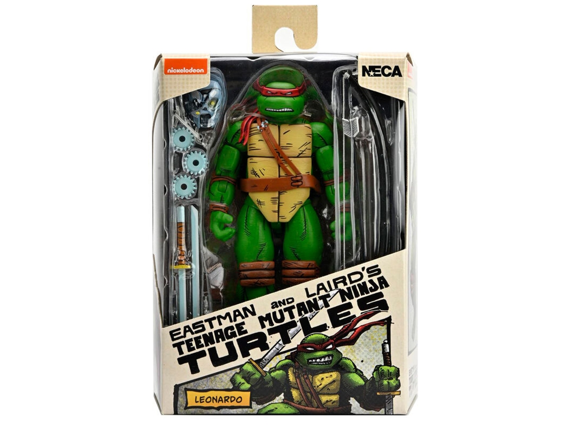 Figura Leonardo Das Tartarugas Ninja Mutantes Ninja 18cm NECA