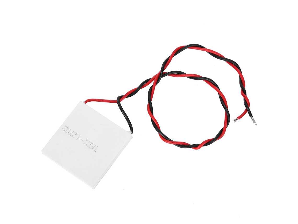 Módulo de Placa de Enfriamento Peltier TEC1 12702 40x40mm com Acessórios de Resfriamento S/MARCA