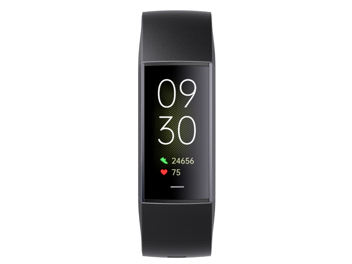 O Smartwatch Possui Uma Tela Amoled De Alta Qualidade De 1,1 Polegadas, Um Pedômetro E Um Rastreador De Atividades.