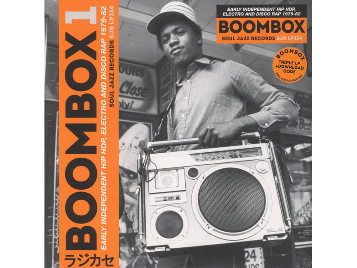 Vinil LP Boombox 1 (Early Independent Hip Hop, Electro And Disco Rap 1979,82) Worten.pt
