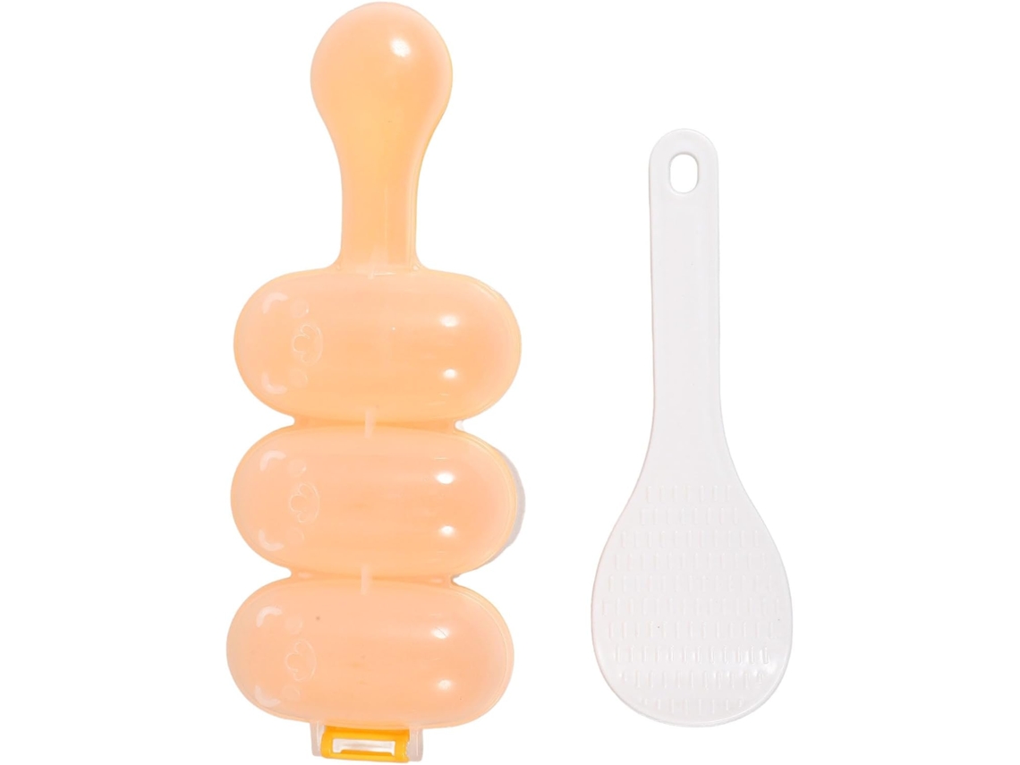 Forma Para Mini Bolinhas De Arroz Com Colher, 1 Conjunto